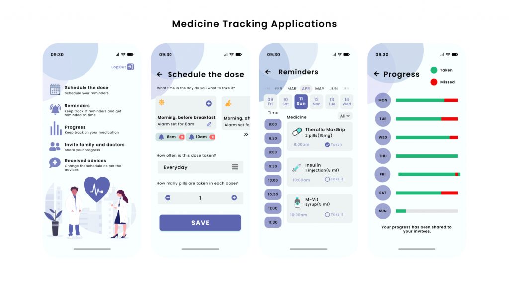 medicine tracking application 