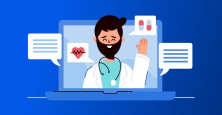 Featured image about “ONC HTI 1 Final Rule and Certified APIs: Endpoint Transparency & Reliability Guide,” a Learn More button, and a doctor illustration on a laptop screen.